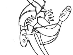 acrobacias divertidas bn